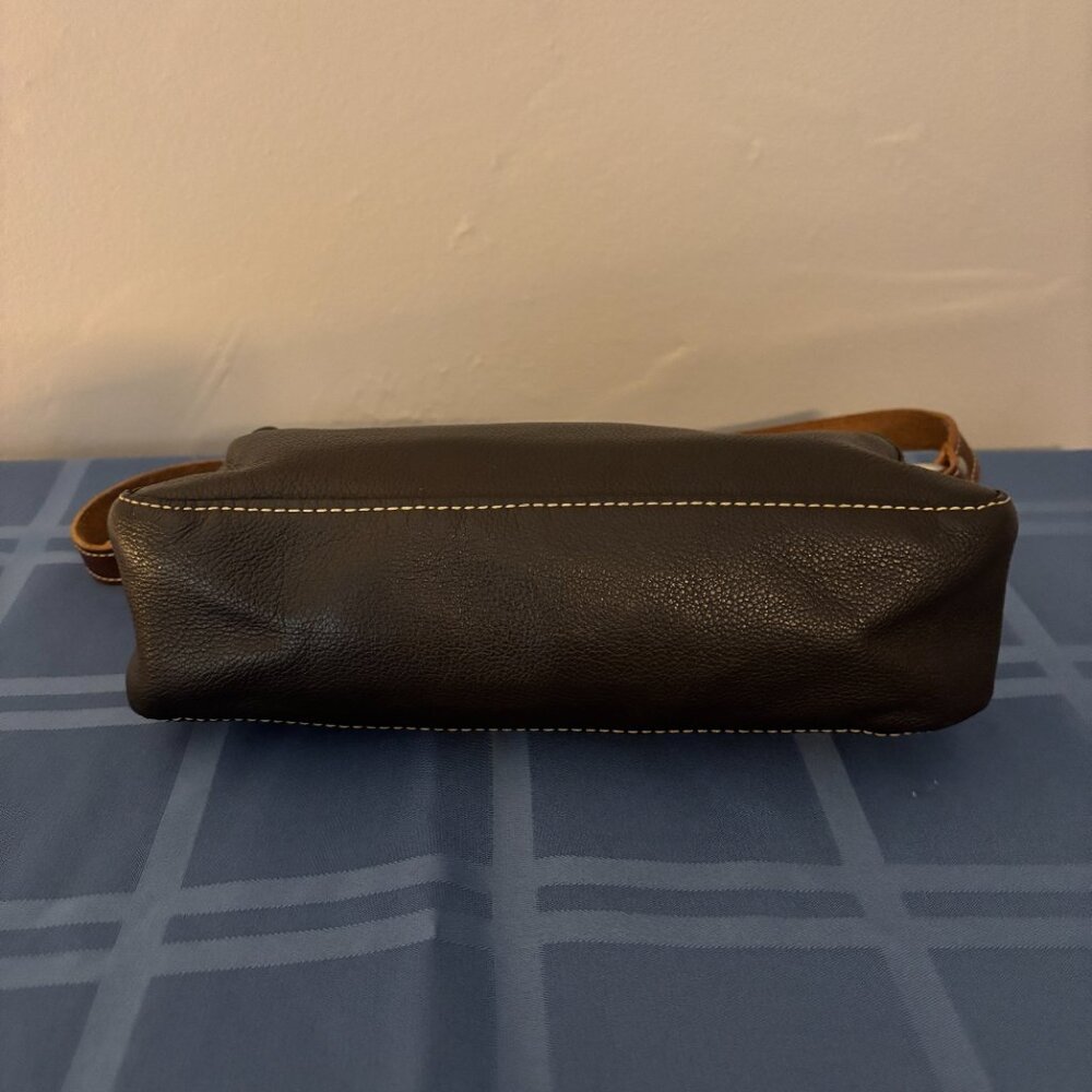 Harley Davidson Brown Leather Mini Shoulder Bag - Picture 7 of 9